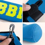 Personalised Ice Cream Rainbow Baseball Bat Cover with Hook and Loop Sports Essential Game Day Birthday Gift for Baseball Players