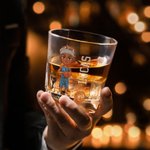 Personalized Cartoon Basketball Character Whiskey Decanter with Name Bar Accessory Game Day Gift for Man Woman Sports Lover