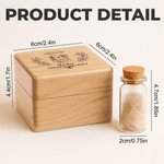 Personalised Angel Halo Photo Pet Fur Keepsake Bottle Wooden Magnetic Box Set with Name and Text Pet Loss Memorial Gift for Pet Owners