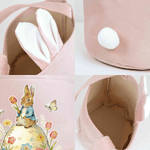 Cestino di Pasqua Peter Rabbit multicolore personalizzato con nome per uso quotidiano Regalo di Pasqua per bambini