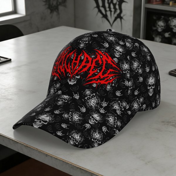 Casquette de baseball personnalisée Punk Heavy Metal avec nom Cadeau d'anniversaire pour ami Punk Enthusiast
