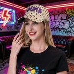 Casquette de baseball personnalisée Punk Heavy Metal avec nom Cadeau d'anniversaire pour ami Punk Enthusiast