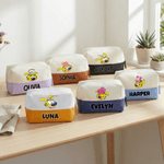 Personnalisé Cartoon Marsupilami Grande Capacité Sac de Maquillage avec Nom Voyage Accessoires Quotidien Cadeau d'Anniversaire pour Femme | Callie × Marsupilami®