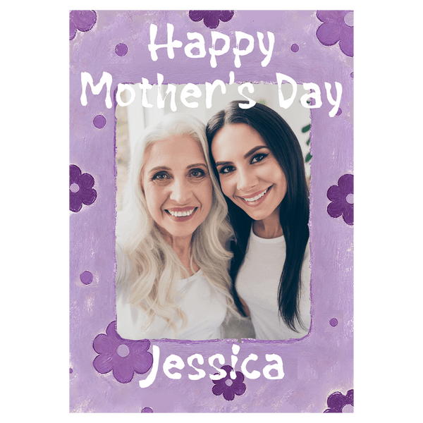 Purple Floral Mother’s Day Ecard