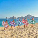 Personalized Ocean Creature Quick Dry Oversized Microfiber Beach Towel with Name Travel Essentials Beach Party Birthday Gift for Friends