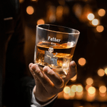 Personalized Cartoon Character Whiskey Decanter with Name and Year Father's Day Retirement Gift for Fathers Bartenders