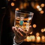 Personalised Ball Cartoon Character Whiskey Decanter with Name and Number Birthday Game Day Gift for Sport Lovers