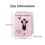 Miroir de maquillage double face avec lumière LED Cadeau d'anniversaire pour jeune fille diplômée