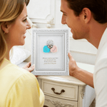 Personalized Vintage Unity Love Lock Names Wood Frame Keepsake with Engraved Text and Date Wedding Ceremony Gift for Couples