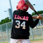 Henkilökohtainen Drip Baseball Pehmeä Lasten T-paita Sweatshirt Hoodie nimi ja numero Game Day Syntymäpäivälahja Baseball-pelaajille