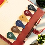 Marque-page magnétique multicolore personnalisé en forme de sablier avec nom Cadeau d'anniversaire littéraire pour les étudiants et les amoureux des livres