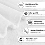 Coperta personalizzata a colori sfumati con nome e personaggio in stile cartone animato - Regalo ideale per bambini e adulti