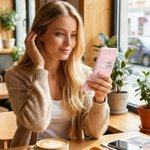 Specchio pieghevole personalizzato con nome, iniziale e fiore di nascita - Regalo di compleanno perfetto per amiche appassionate di trucchi