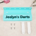 Gepersonaliseerde moderne stijl naam Multicolor PLA 6 Dart houder muur gemonteerde Display Stand Dart Club Verjaardagscadeau voor Darts fans liefhebbers