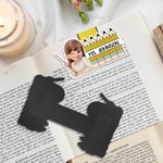 Personalized Cute Cartoon Character Pencil Magnetic Bookmark Clip with Text Teacher's Day Back to School Gift for Teacher