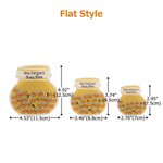 Personalisierte Biene Honigglas Shaker Magnet mit Namen zurück zu Schule Lehrer Anerkennung Woche Geschenk für Lehrer