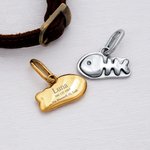 Medaglietta personalizzata per animali domestici con numero e indirizzo - Regalo pratico e originale per amanti degli animali