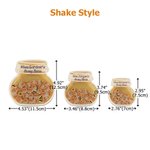 Personalisierte Biene Honigglas Shaker Magnet mit Namen zurück zu Schule Lehrer Anerkennung Woche Geschenk für Lehrer