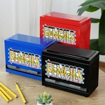 Cuaderno Personalizado Lápiz Diseño Calcomanía Dispensador de Lápices con Texto Decoración del Aula Regreso a la Escuela Apreciación Regalo para el Maestro