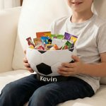 Personalisierte wasserdicht Fußball themed Snack Schüssel mit Namen Home Decor Spiel Nächte Geburtstag Geschenk für Fußball-Liebhaber Familie