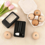 Sello Personalizado Silueta Conejo Huevo Sello de Cartón con Tinta Alimentaria Nombre y Texto Pascua Cumpleaños Regalo para Familia Agricultor