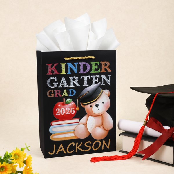 Cadeau de fin d'études personnalisé avec nom et année Cadeau de fin d'études maternelle pour les enfants diplômés