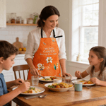 Gepersonaliseerd Geboortebloem Oma's Tuin Verstelbaar Waterdicht Schort met Naam en Jaar Moederdag Verjaardagscadeau voor Oma Mama