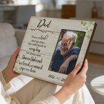 Marco conmemorativo personalizado con nombre, año y texto Decoración para el hogar en memoria de un ser querido Regalo de condolencia por la pérdida de un ser querido