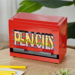 Cuaderno Personalizado Lápiz Diseño Calcomanía Dispensador de Lápices con Texto Decoración del Aula Regreso a la Escuela Apreciación Regalo para el Maestro