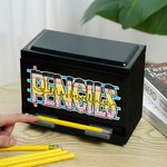 Cuaderno Personalizado Lápiz Diseño Calcomanía Dispensador de Lápices con Texto Decoración del Aula Regreso a la Escuela Apreciación Regalo para el Maestro