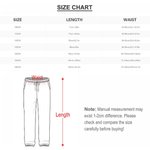 Pantalon de pyjama long à cordon de serrage avec nom Cadeau d'anniversaire de Saint-Valentin pour femmes hommes enfants