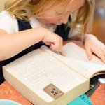 Personalized Flower Pink Bow Magnetic PU Leather Bookmark Clip with Name Reading Accessories Birthday Gift for Book Lovers