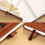 Personalized The Songs Inside My Head PU Leather Journal Notebook with Name and 192 Lined Pages Daily Use Music Studio Gift for Musicians