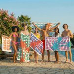 Personalised Multicolor Palm Tree Quick Dry Oversized Beach Towel with Name Travel Essentials Birthday Summer Vacation Party Gift for Women