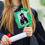 Personalisierte Multicolor 2026 Grad Graduierung Foto Fan mit Namen Foto Requisiten Graduierung Geschenk für Absolventen