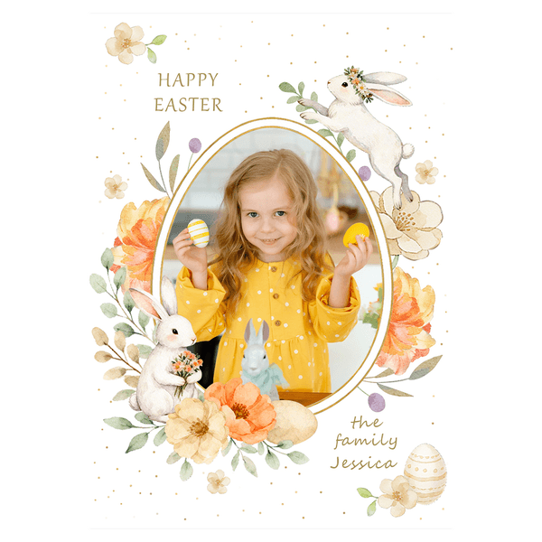 Easter Egg Photo Frame Ecard