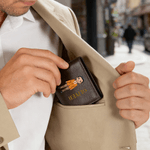 Personalized Cartoon Character Foldable PU Leather Wallet with Name Daily Use Anniversary Birthday Gift for Man