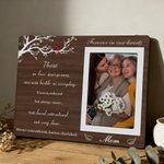 Personalized Cardinal Photo Frame Ornament with Name and Text Home Decor in Loving Memory Sympathy Gift for Family