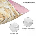 Taie d'oreiller personnalisée avec photo d'aquarelle de l'animal de compagnie, cœur et empreinte de patte, avec nom, adoption, anniversaire, cadeau d'anniversaire pour chat, chien et propriétaire d'an