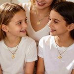 Personligt utsökt hjärtpussel 2-8 delar halsband med namn födelsedag årsdag mors dag present till familj vänner par