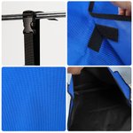 Personalized Horse Silhouette Waterproof Large Capacity Hanging Horse Blanket Bag with Name Equestrian Gift for Horse Lovers