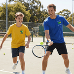 Personlig flerfarget Love Tennis Design T-skjorte Sweatshirt Hoodie med navn Game Day Bursdagsgave til tennisspillere elskere