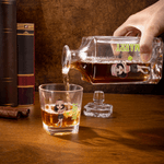 Personalized Tennis Cartoon Character Whiskey Decanter with Name Father's Day Birthday Gift for Tennis Lover Husband