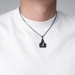 Collier étiquette de vache personnalisé Bijou délicat avec initiale à porter au quotidien Cadeau d'anniversaire pour les femmes Cowgirls