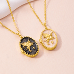 Personalized Winged Fantasy Unicorn Photos Necklace Dainty Jewellery Birthday Anniversary Memorial Gift for Women