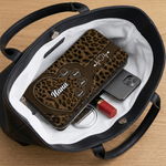 Personalised Heart Gigi Nana 1-10 Names Leopard PU Leather Wallet  with Title Daily Use Mother's Day Gift for Mother Grandmother