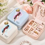 Personalizzato Classe 2026 Ritratto di laurea Scatola portagioie Regalo di laurea per lei