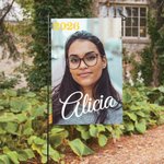 Double Side Photo Graduation Garden Flag