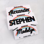 Personalisierte Nummernschild Lei mit Text und Kette Graduierung Lei täglichen Gebrauch Dekoration Zubehör Graduierung Geschenk für High School College Absolventen