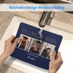 Personalisierte Retro-Foto-Collage Congrats Anti-Rutsch-Mauspad mit Namen und Klasse von 2026 Graduierung Geschenk für Absolventen